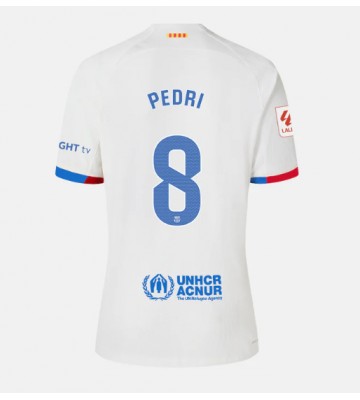 Maillot de foot Barcelona Pedri Gonzalez #8 Extérieur Femmes 2023-24 Manches Courte